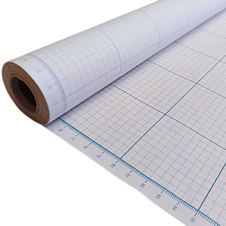 Grid Graph Paper Roll with 5mm & 50mm Grid Print - 90gsm  Paper