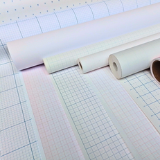 Grid, Graph & Pattern Marking Papers Rolls